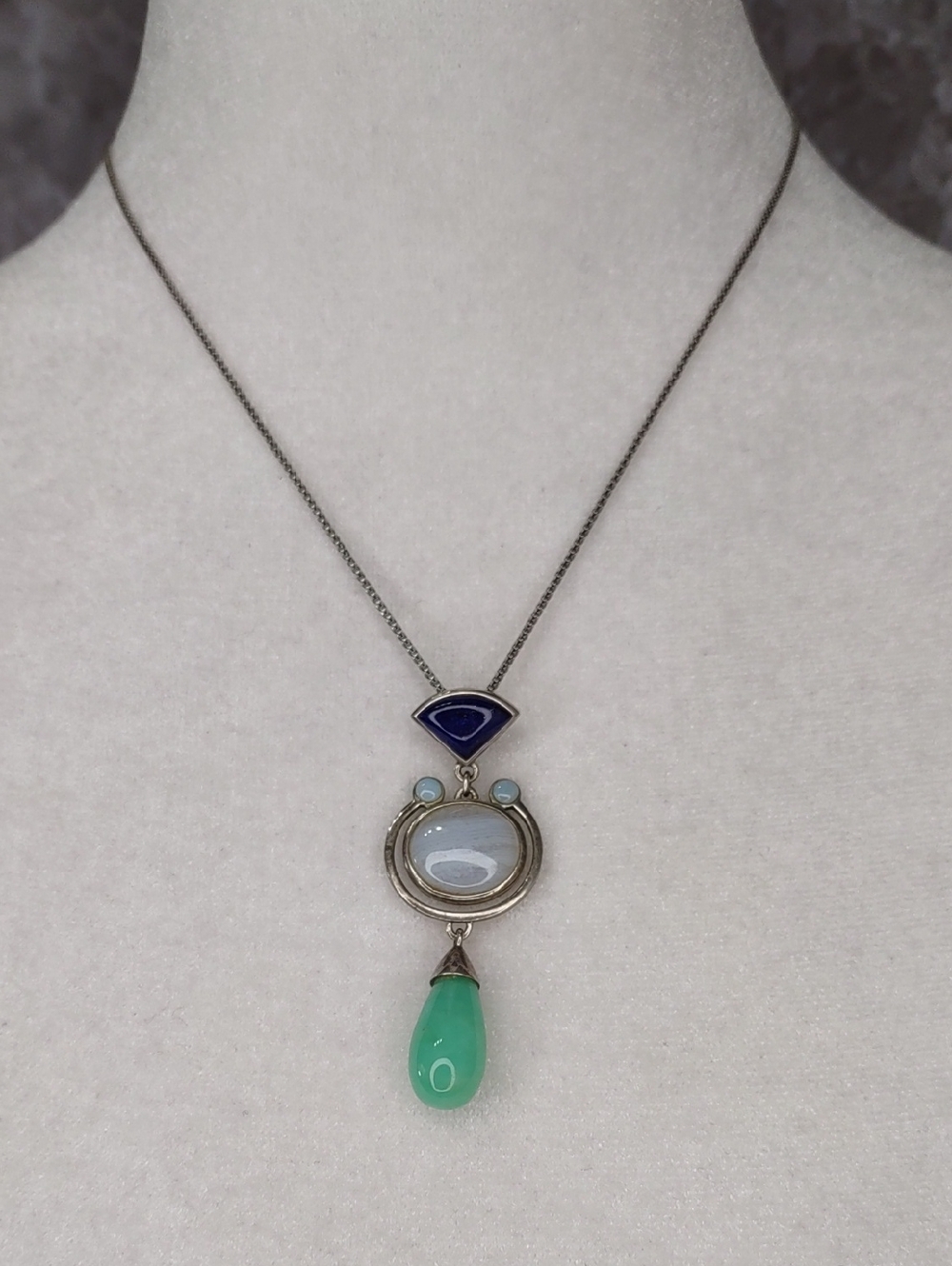 Vintage Whitney Kelly Gemstone Pendant